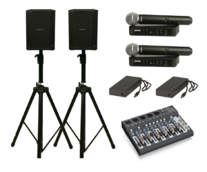 Performer Portable PA System - Battery Powered - DJ Hire North Shore