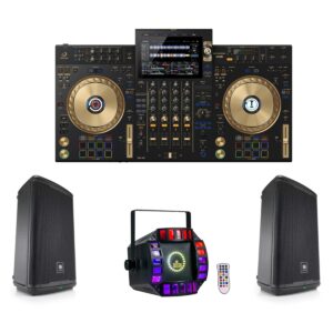 Pioneer DJ Alpha Theta XDJ AZ Package with Speakers and Light - DJ Hire North Shore